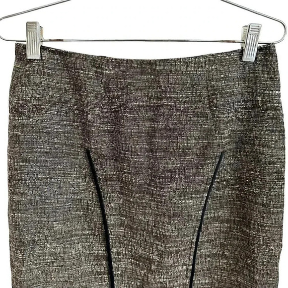 Cynthia Steffe tweed pencil skirt with back lace corset size 6 - Picture 4 of 10